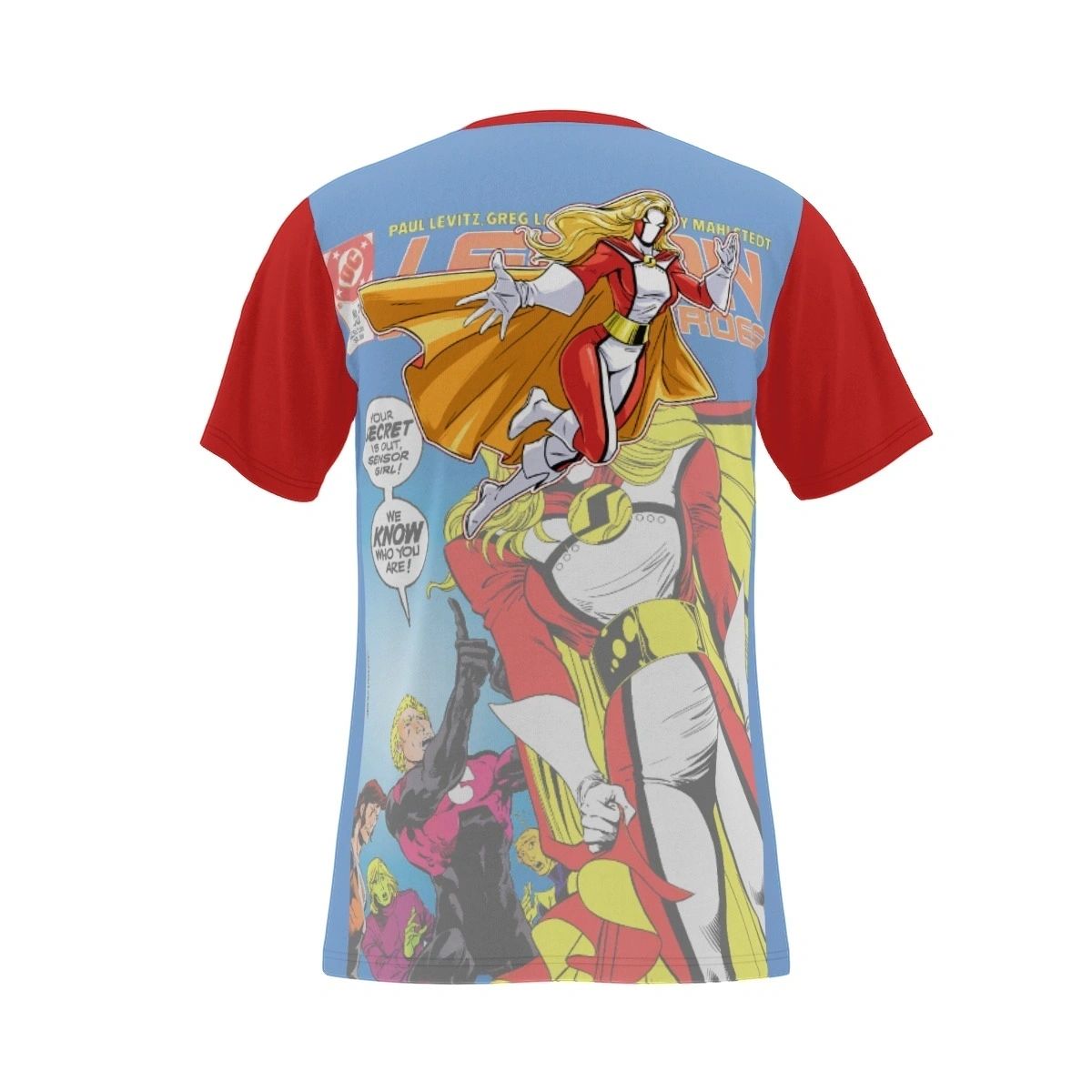 SENSOR GIRL READY GLOW OVER PRINT SHIRT & TANK - OVER LEGION24