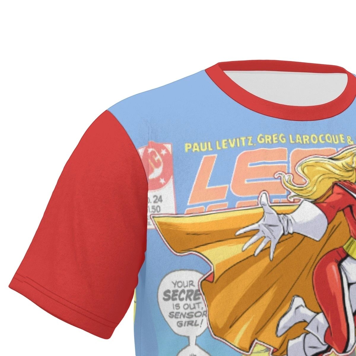 SENSOR GIRL READY GLOW OVER PRINT SHIRT & TANK - OVER LEGION24