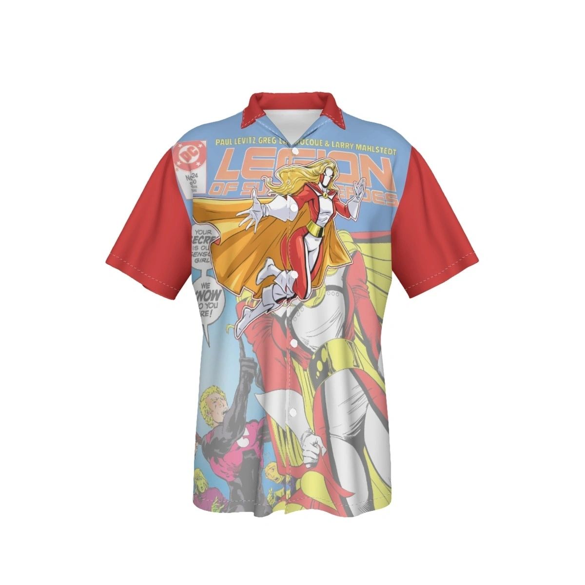 SENSOR GIRL READY GLOW OVER PRINT SHIRT & TANK - OVER LEGION24