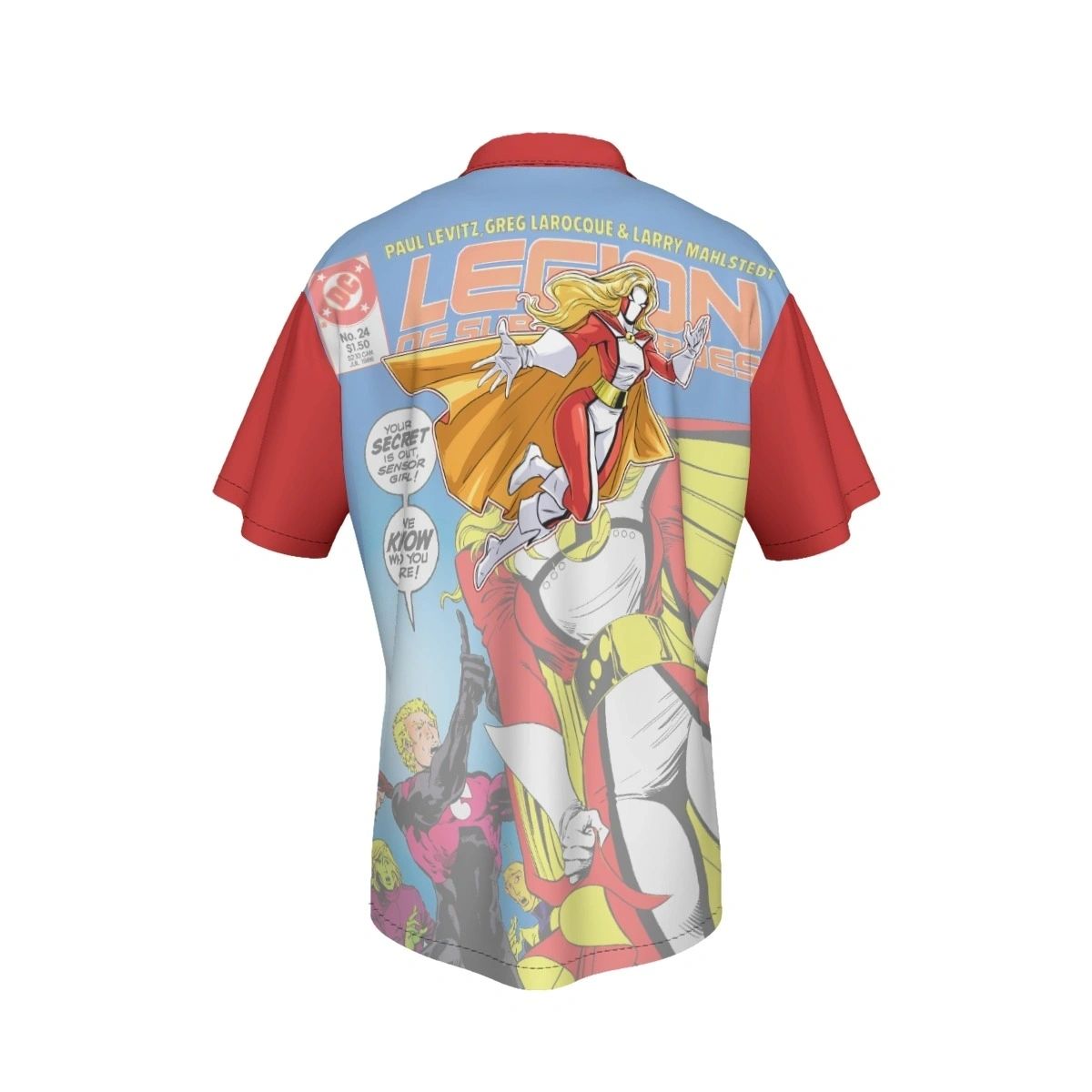 SENSOR GIRL READY GLOW OVER PRINT SHIRT & TANK - OVER LEGION24