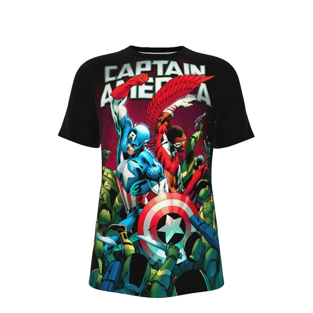 CAPTAIN AMERICA 10 V6 PRINT SHIRT & TANK