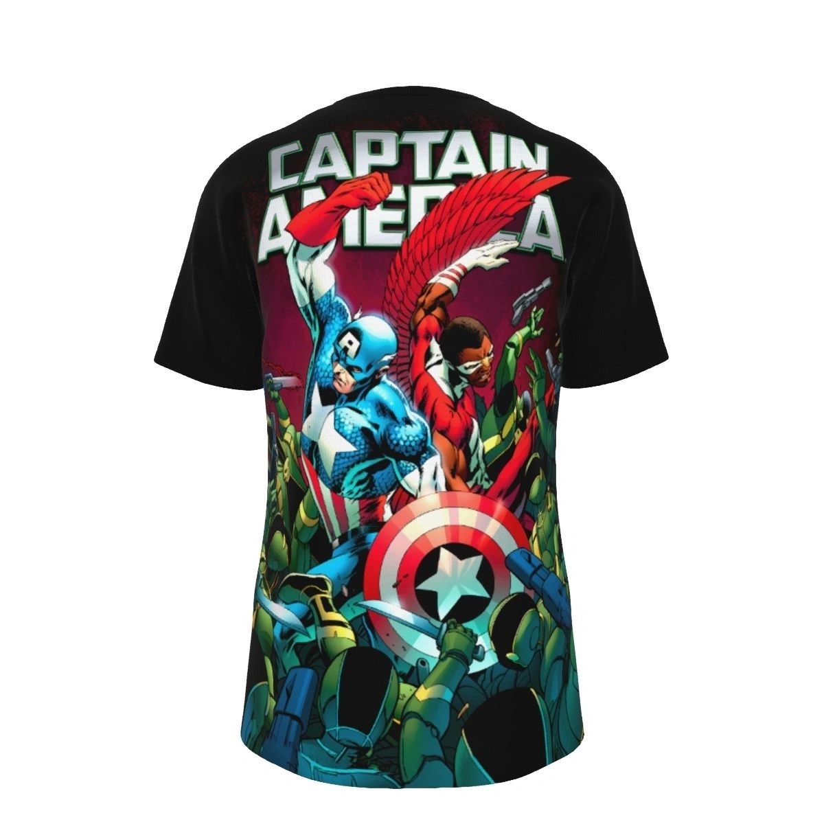 CAPTAIN AMERICA 10 V6 PRINT SHIRT & TANK