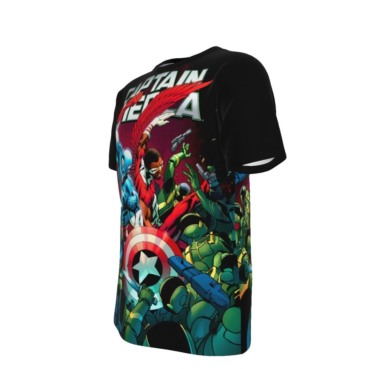 CAPTAIN AMERICA 10 V6 PRINT SHIRT & TANK