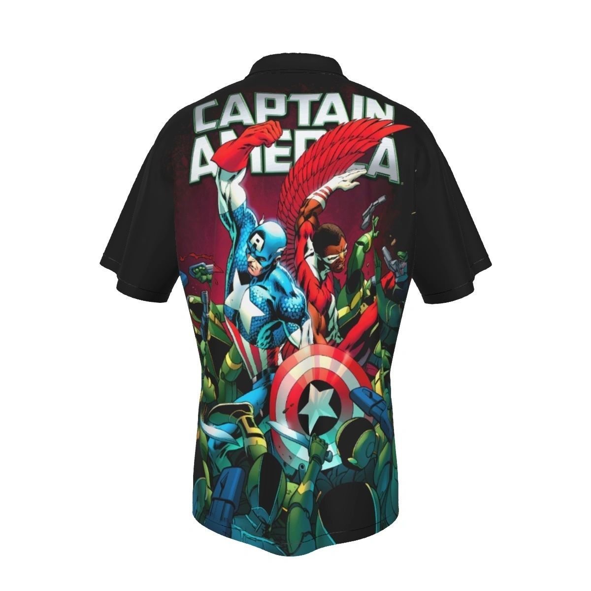 CAPTAIN AMERICA 10 V6 PRINT SHIRT & TANK