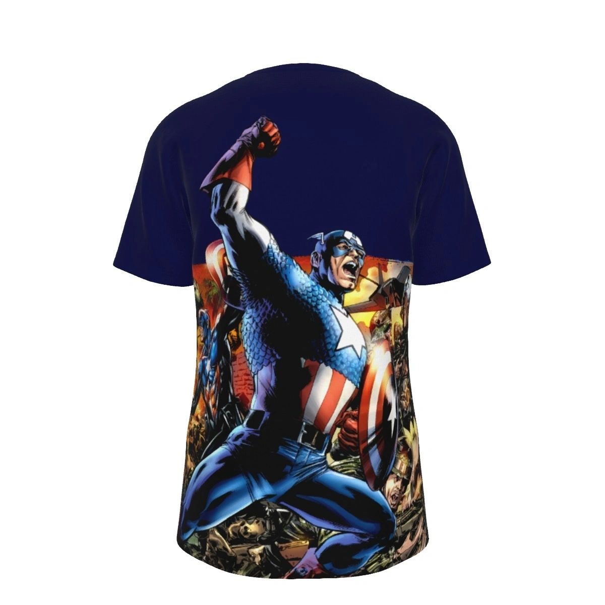CAPTAIN AMERICA REBORN PRINT SHIRT & TANK