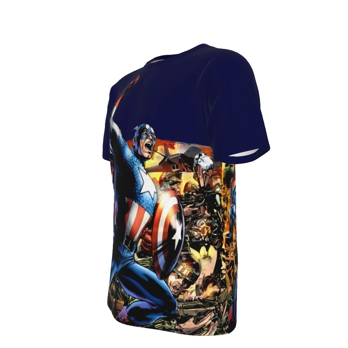 CAPTAIN AMERICA REBORN PRINT SHIRT & TANK