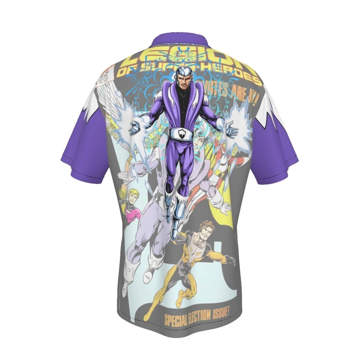 POLAR BOY READY OVER PRINT SHIRT & TANK - OVER LEGION 36