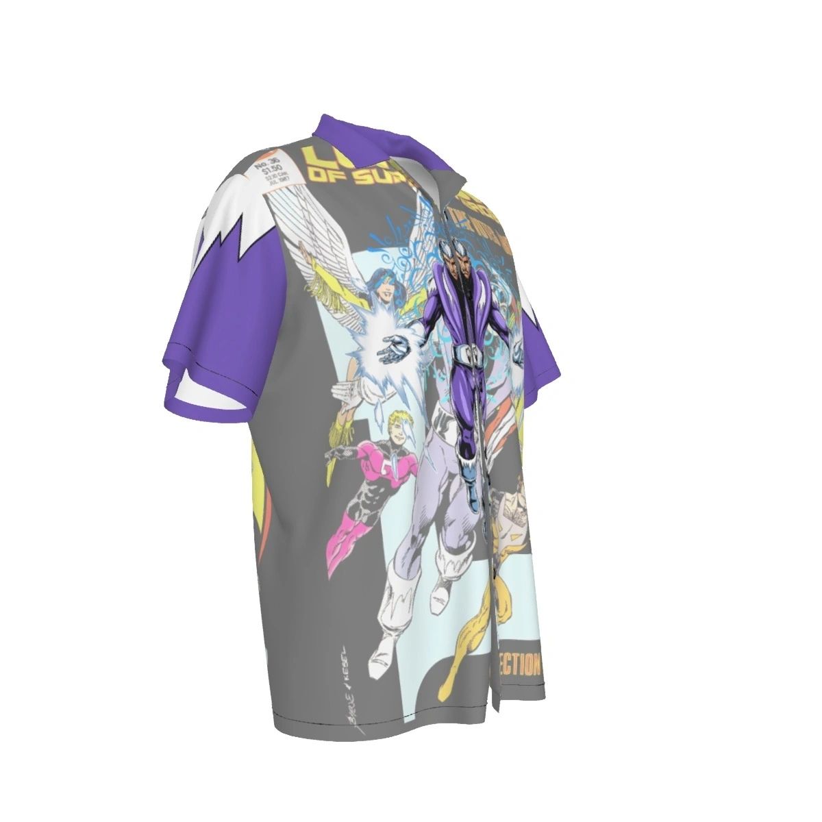 POLAR BOY READY OVER PRINT SHIRT & TANK - OVER LEGION 36