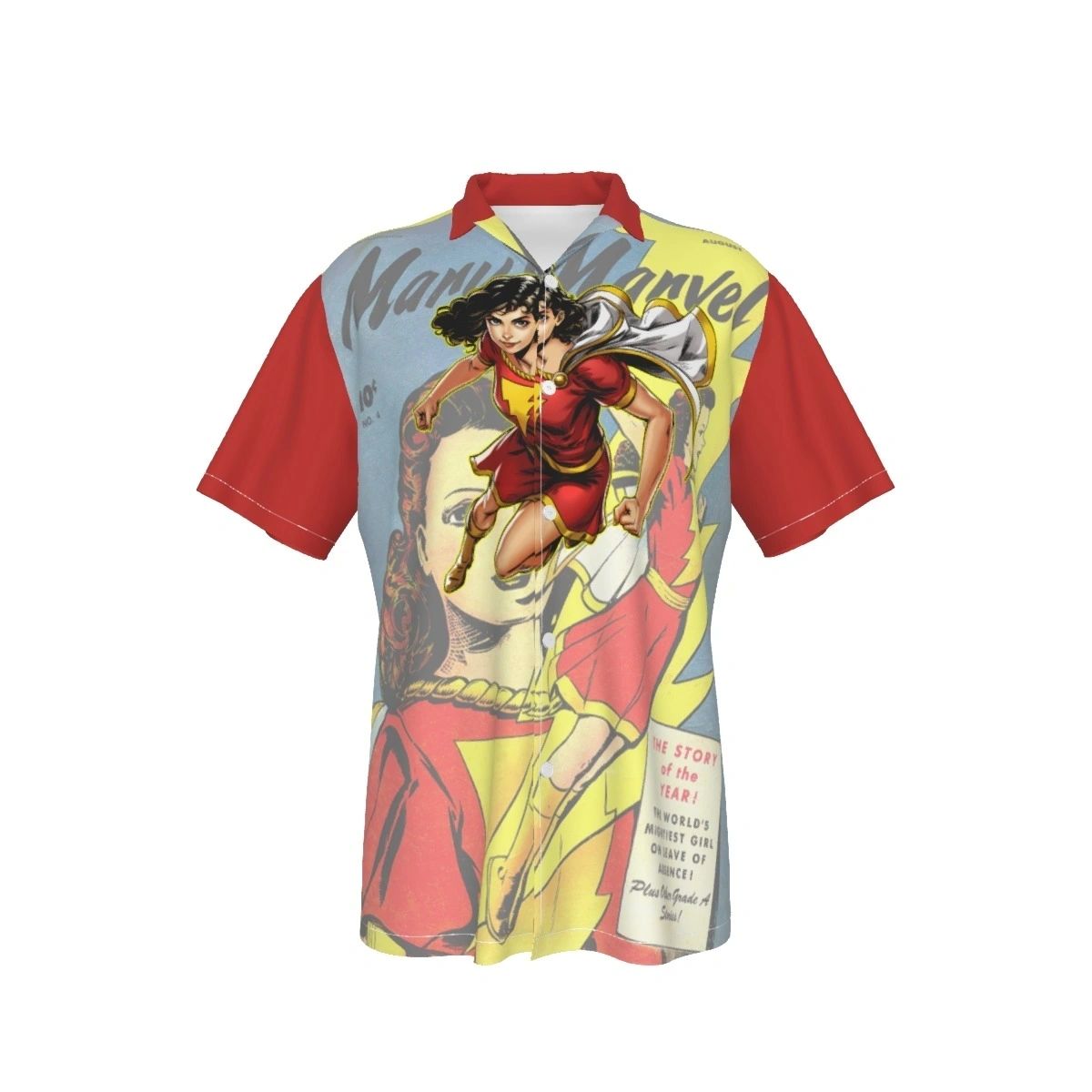 MARY MARVEL READY OVER PRINT SHIRT & TANK - OVER MARY MARVEL 4
