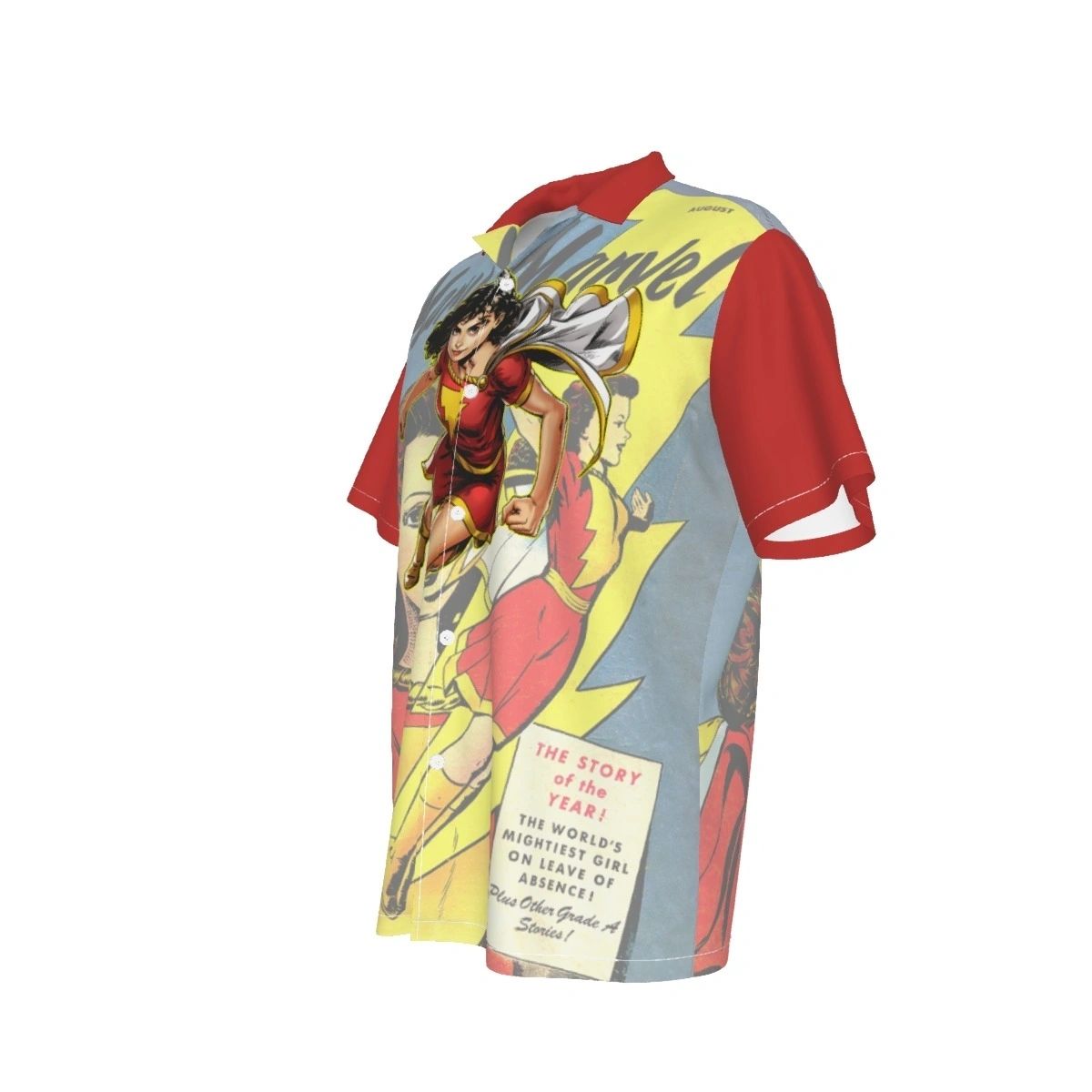 MARY MARVEL READY OVER PRINT SHIRT & TANK - OVER MARY MARVEL 4