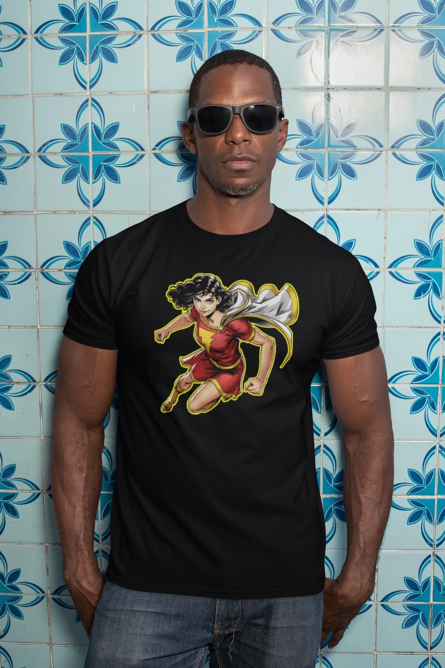 MARY MARVEL READY OVER PRINT SHIRT & TANK - OVER MARY MARVEL 4