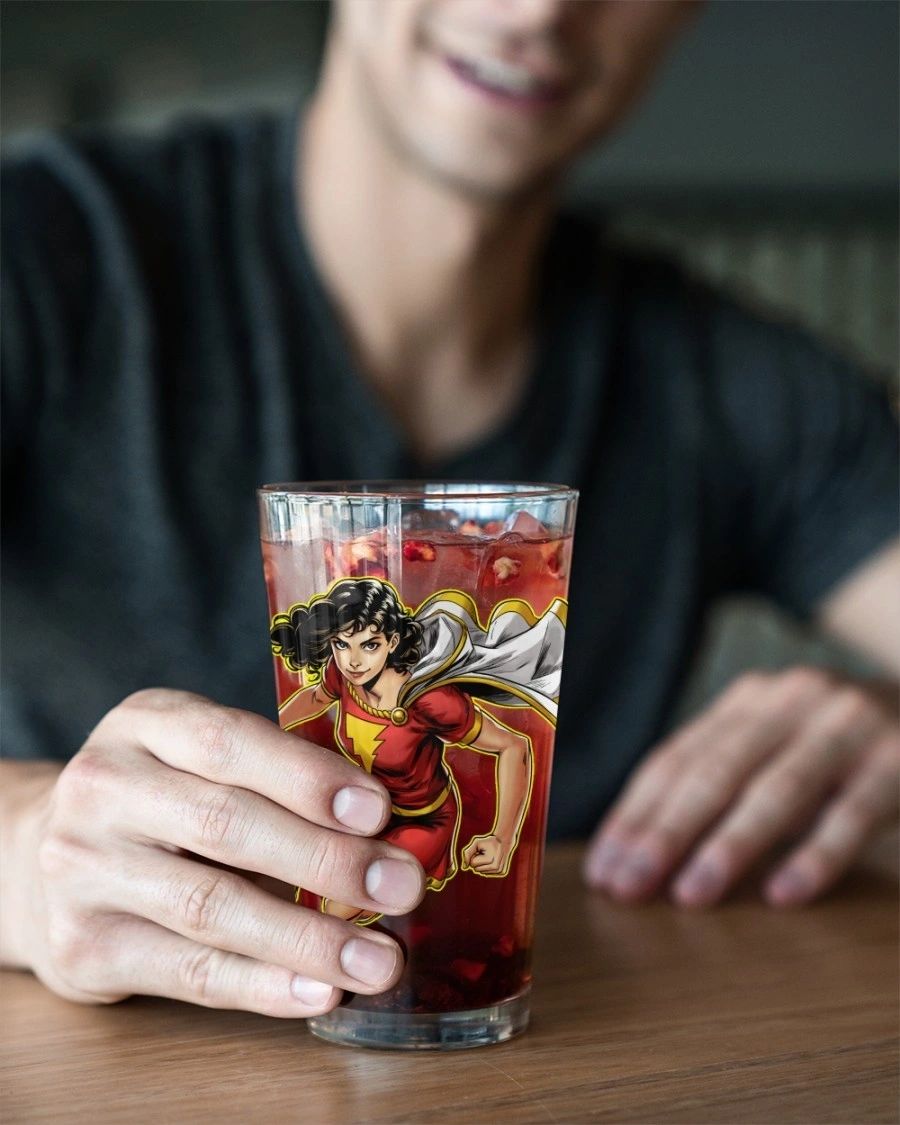 MARY MARVEL READY PINT GLASS