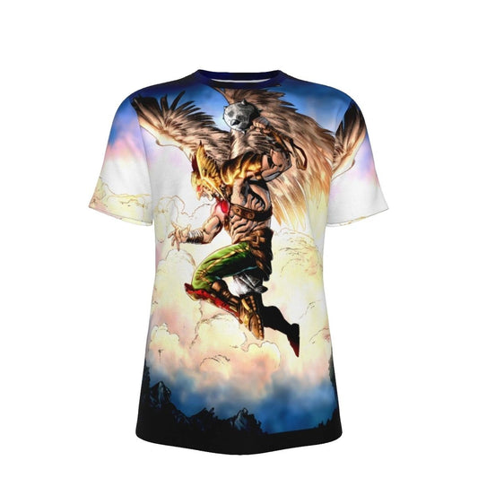 HAWKMAN PINUP ALL OVER PRINT SHIRT & TANK - FINCH ART