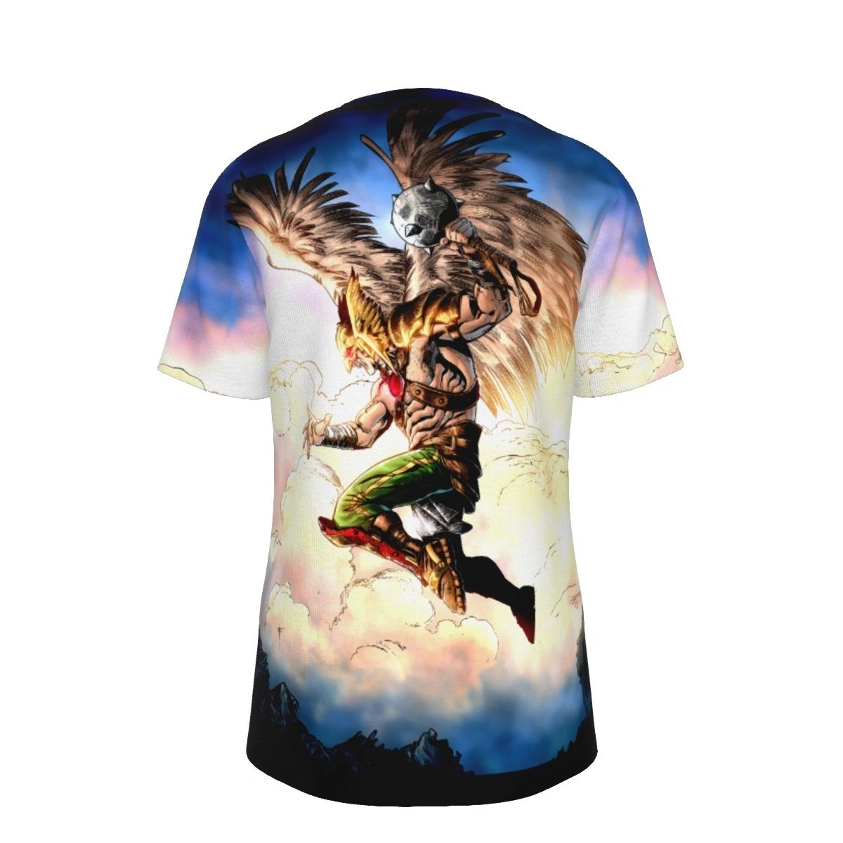 HAWKMAN PINUP ALL OVER PRINT SHIRT & TANK - FINCH ART
