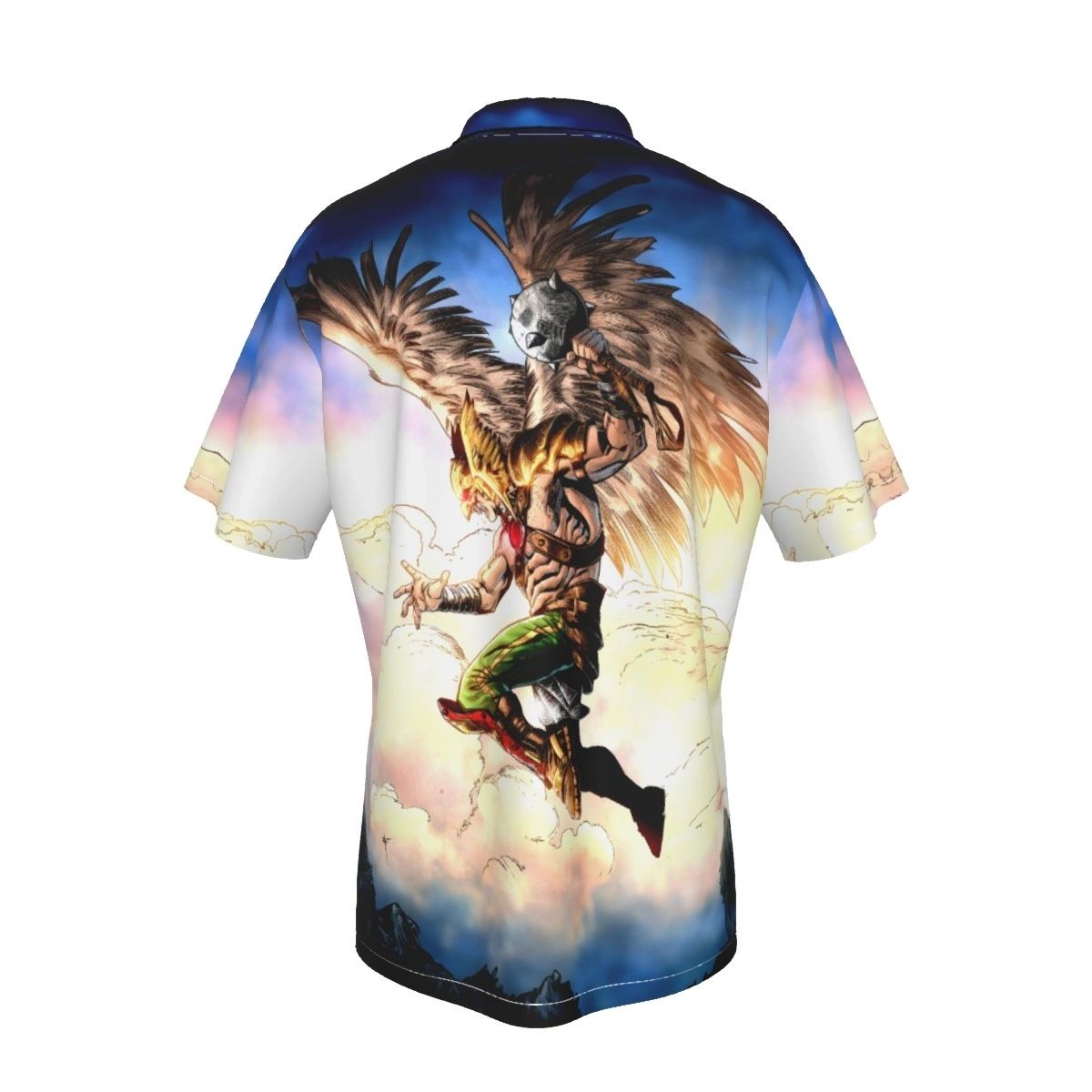 HAWKMAN PINUP ALL OVER PRINT SHIRT & TANK - FINCH ART