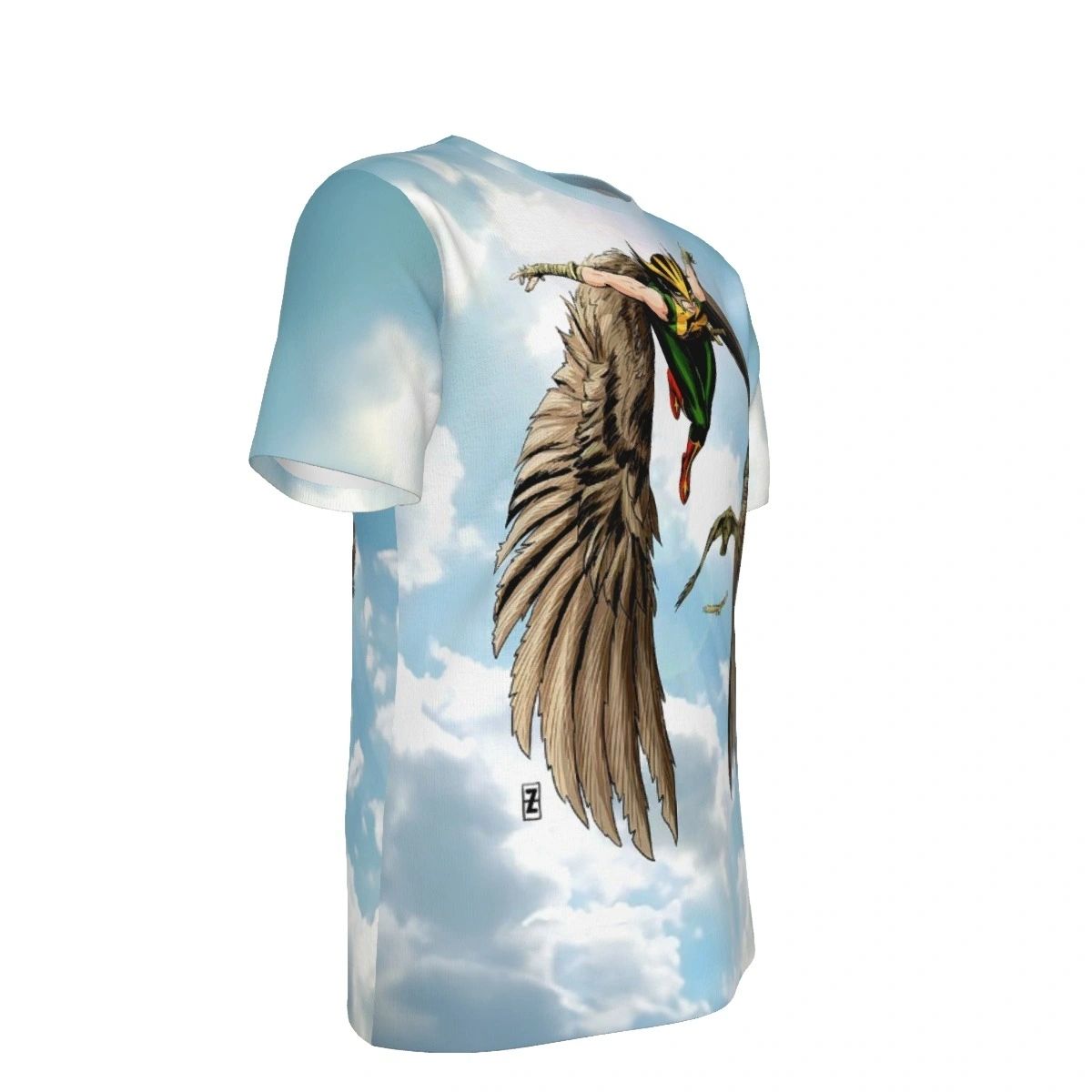 HAWKGIRL PINUP ALL OVER PRINT SHIRT & TANK