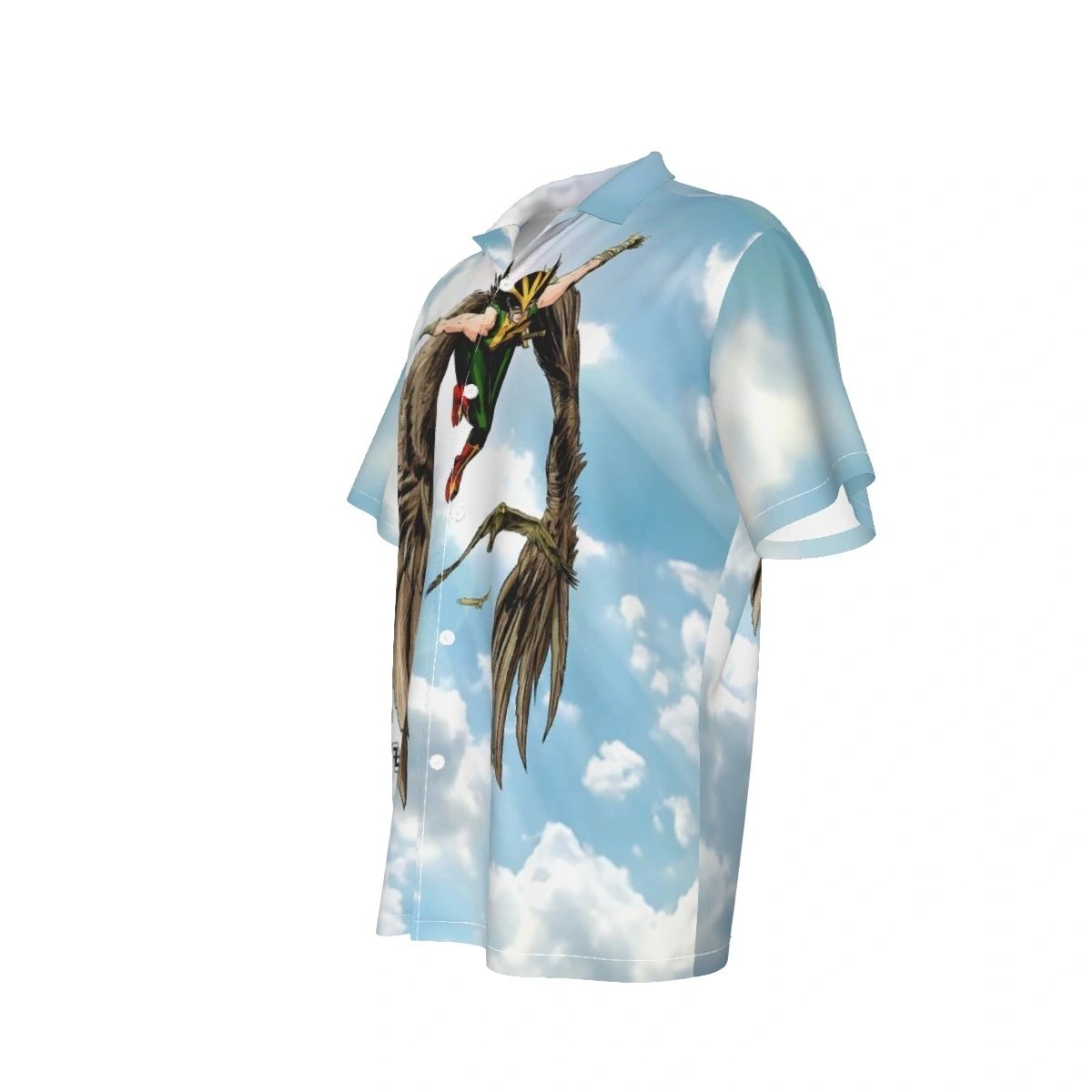 HAWKGIRL PINUP ALL OVER PRINT SHIRT & TANK
