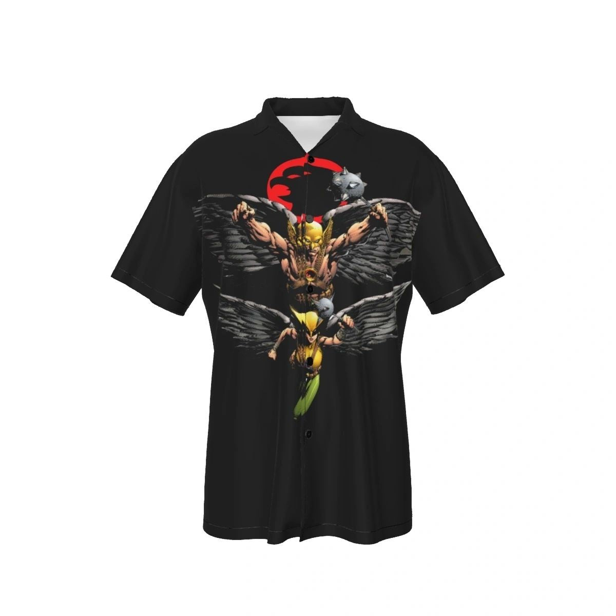 HAWKMAN HAWKGIRL ALL OVER PRINT SHIRT & TANK-BRIGHTEST DAY 18