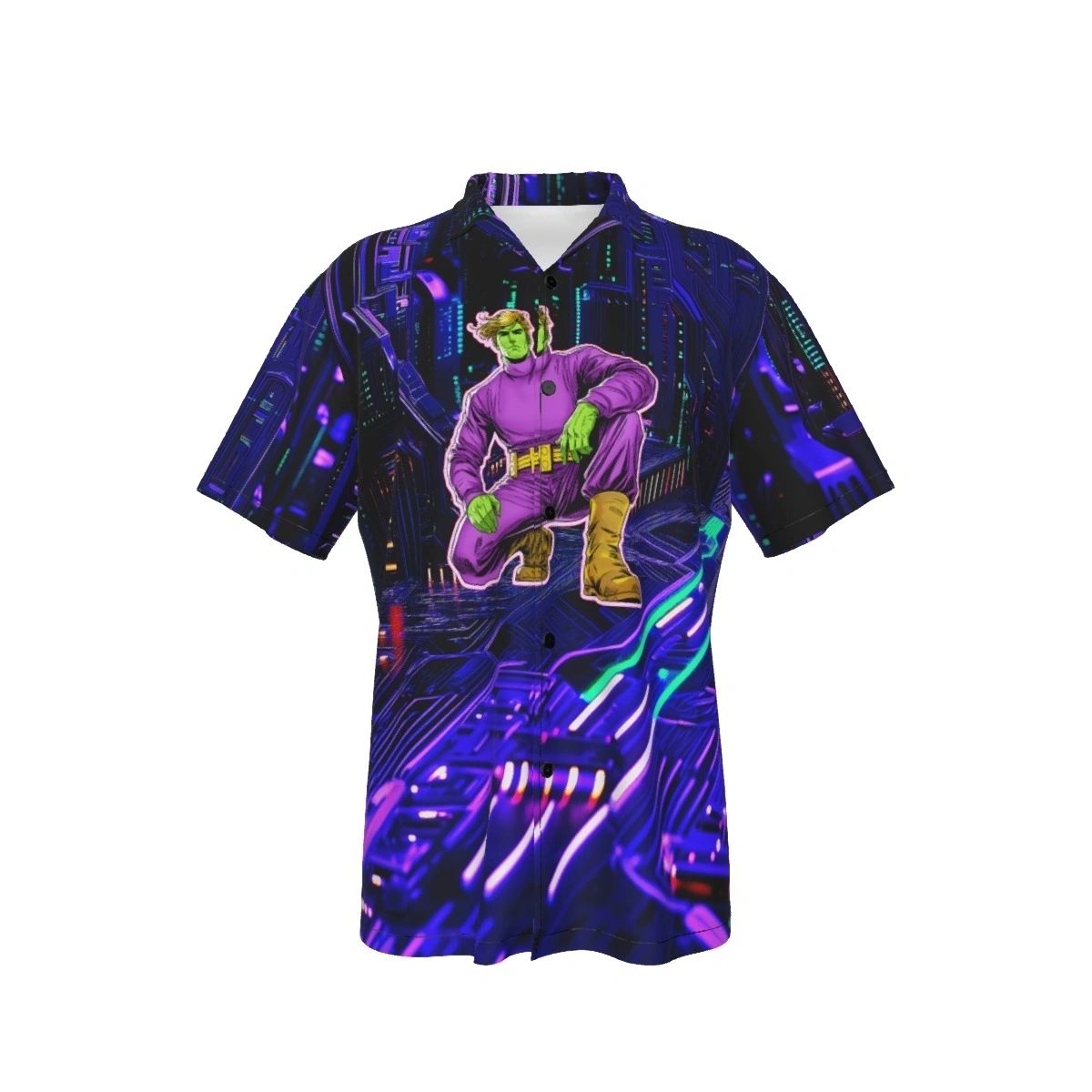 QUERL DOX READY ALL OVER PRINT SHIRT & TANK- BRAINIAC 5