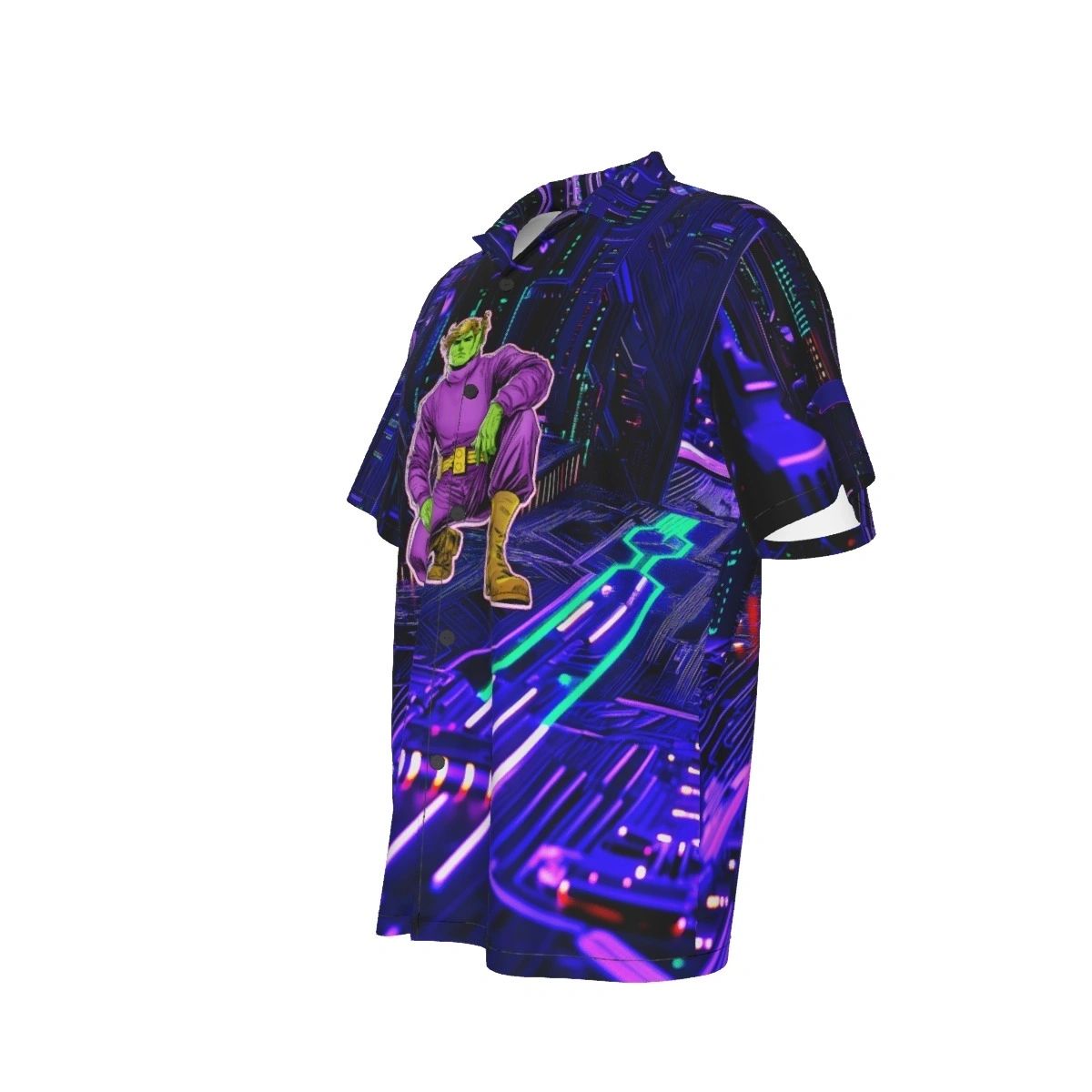 QUERL DOX READY ALL OVER PRINT SHIRT & TANK- BRAINIAC 5