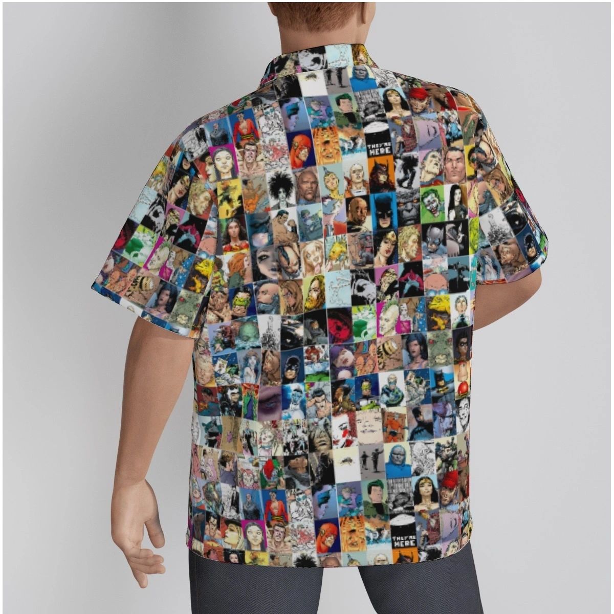 FRANK QUITELY ART BOXES ALL OVER PRINT SHIRT & TANK