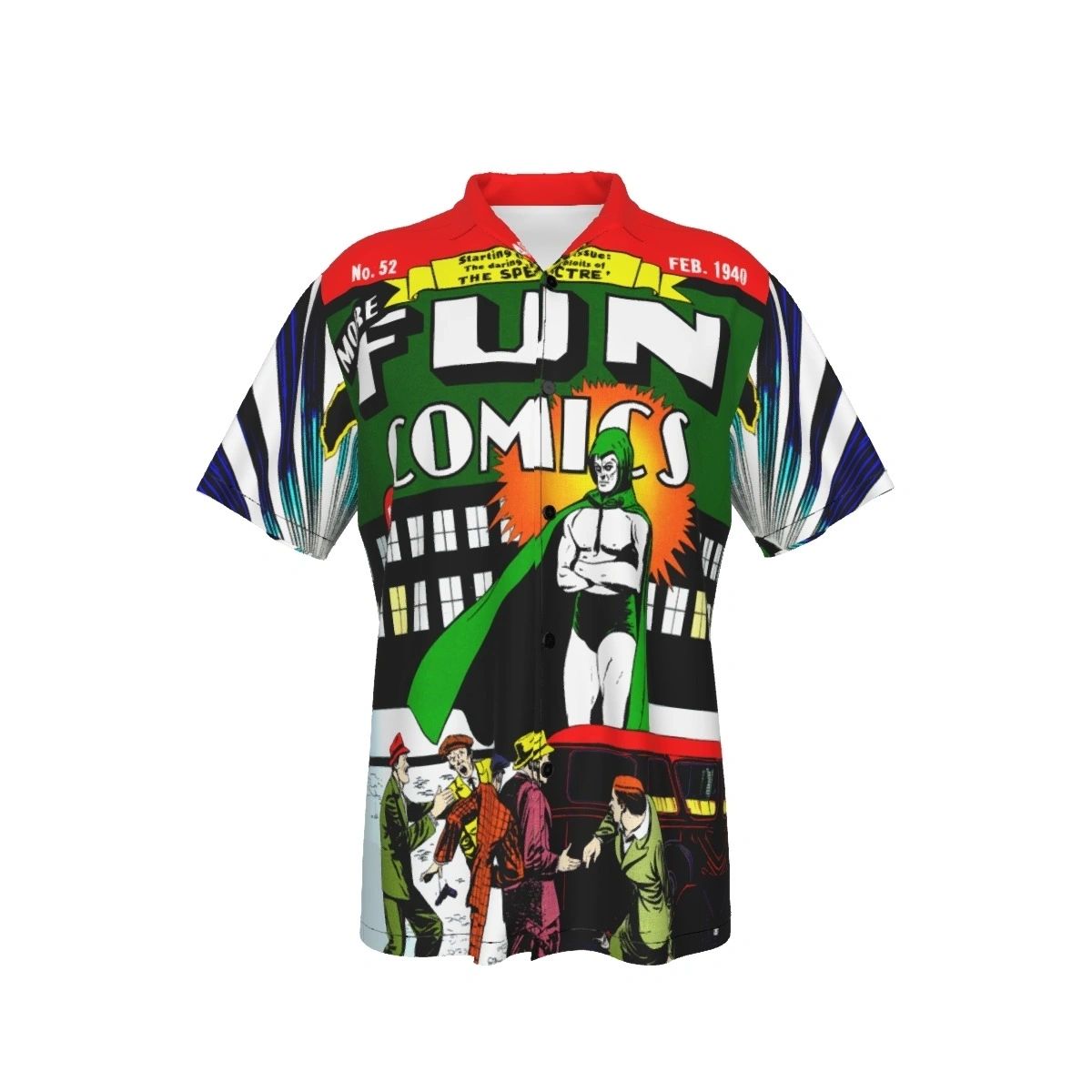MORE FUN COMICS 52 READY ALL OVER PRINT SHIRT & TANK - SPECTRE