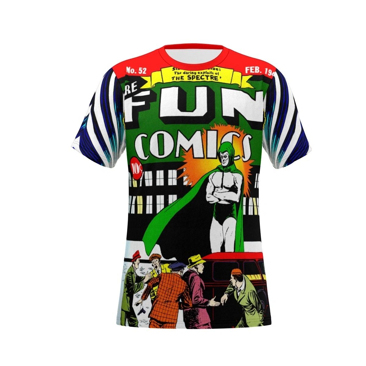 MORE FUN COMICS 52 READY ALL OVER PRINT SHIRT & TANK - SPECTRE