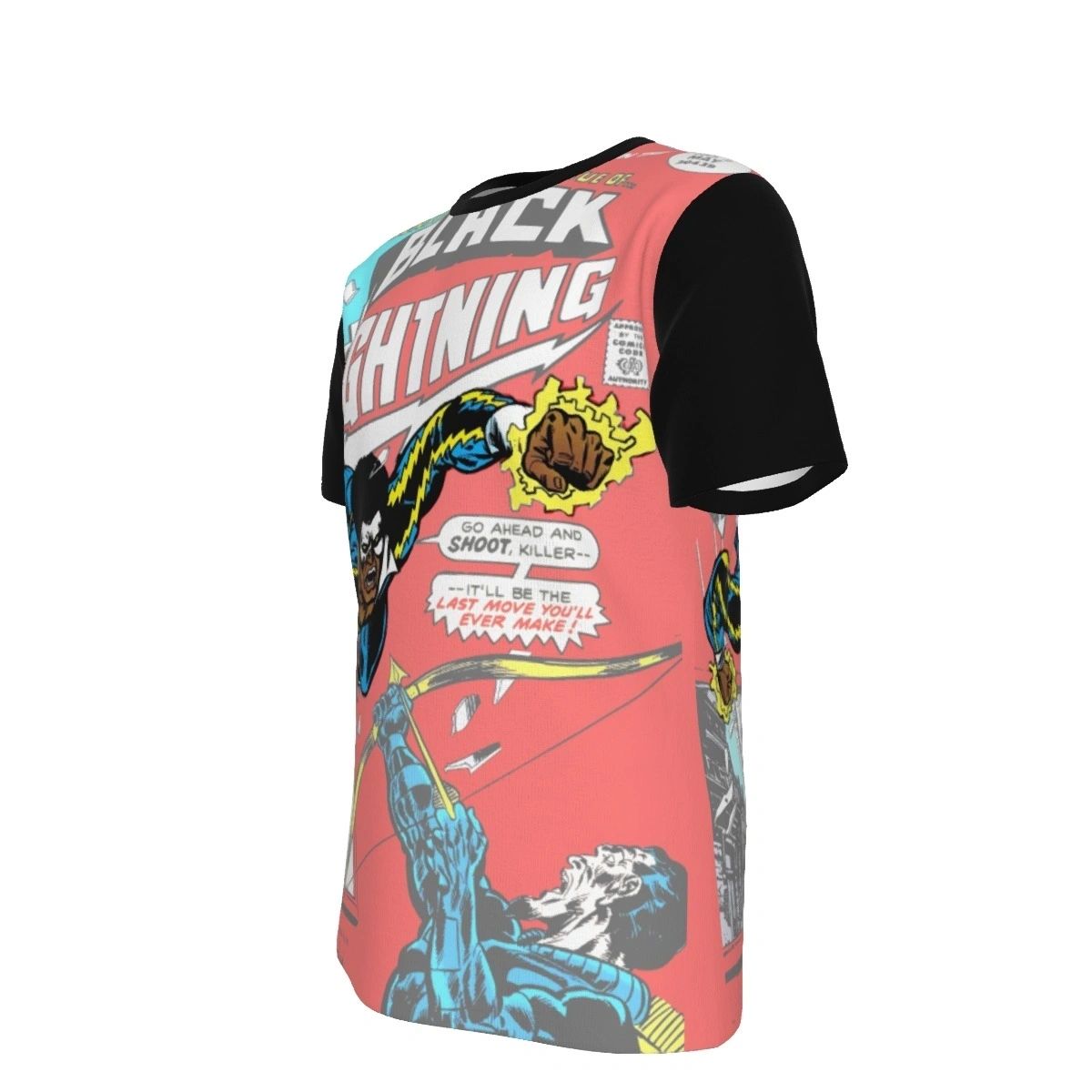 BLACK LIGHTNING 2 ALL OVER PRINT SHIRT & TANK