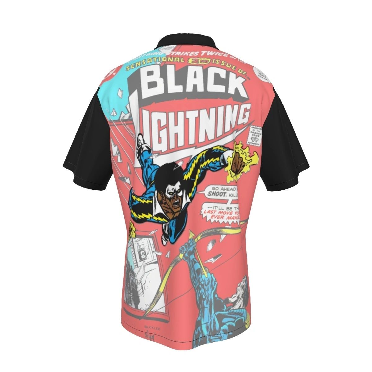 BLACK LIGHTNING 2 ALL OVER PRINT SHIRT & TANK