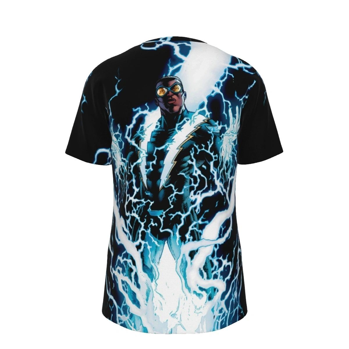 BLACK LIGHTNING ALL OVER PRINT SHIRT & TANK-BATMAN OUTSIDERS 9
