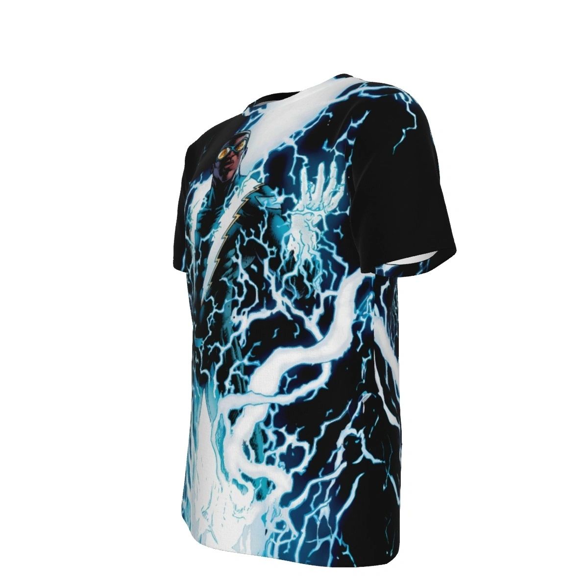 BLACK LIGHTNING ALL OVER PRINT SHIRT & TANK-BATMAN OUTSIDERS 9