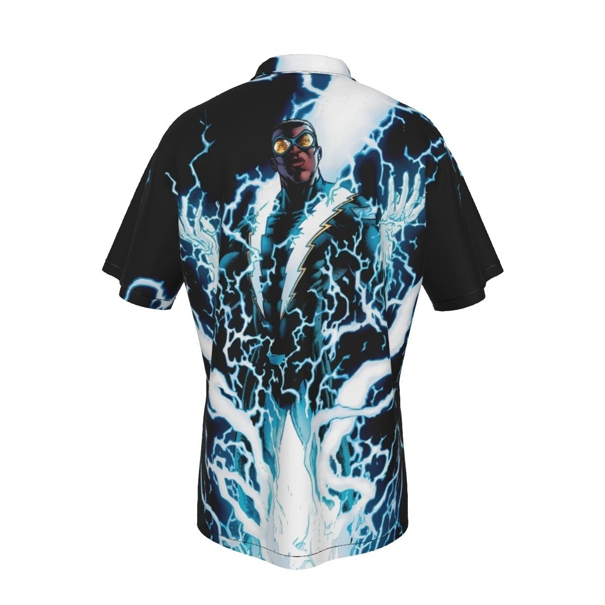 BLACK LIGHTNING ALL OVER PRINT SHIRT & TANK-BATMAN OUTSIDERS 9