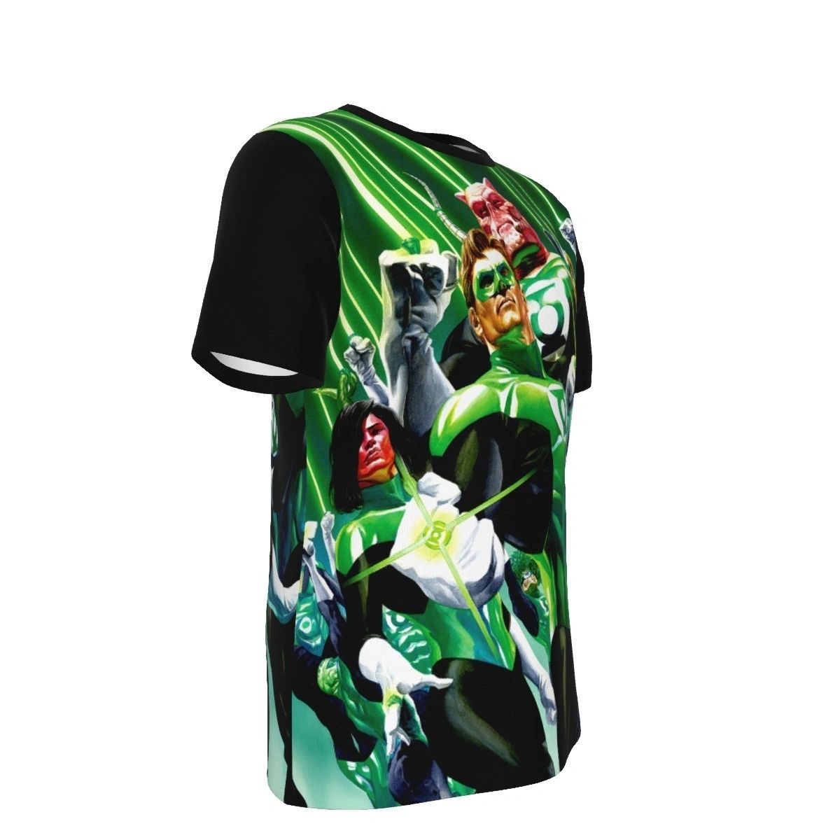 ALEX ROSS' GREEN LANTERN ALL OVER PRINT SHIRT & TANK