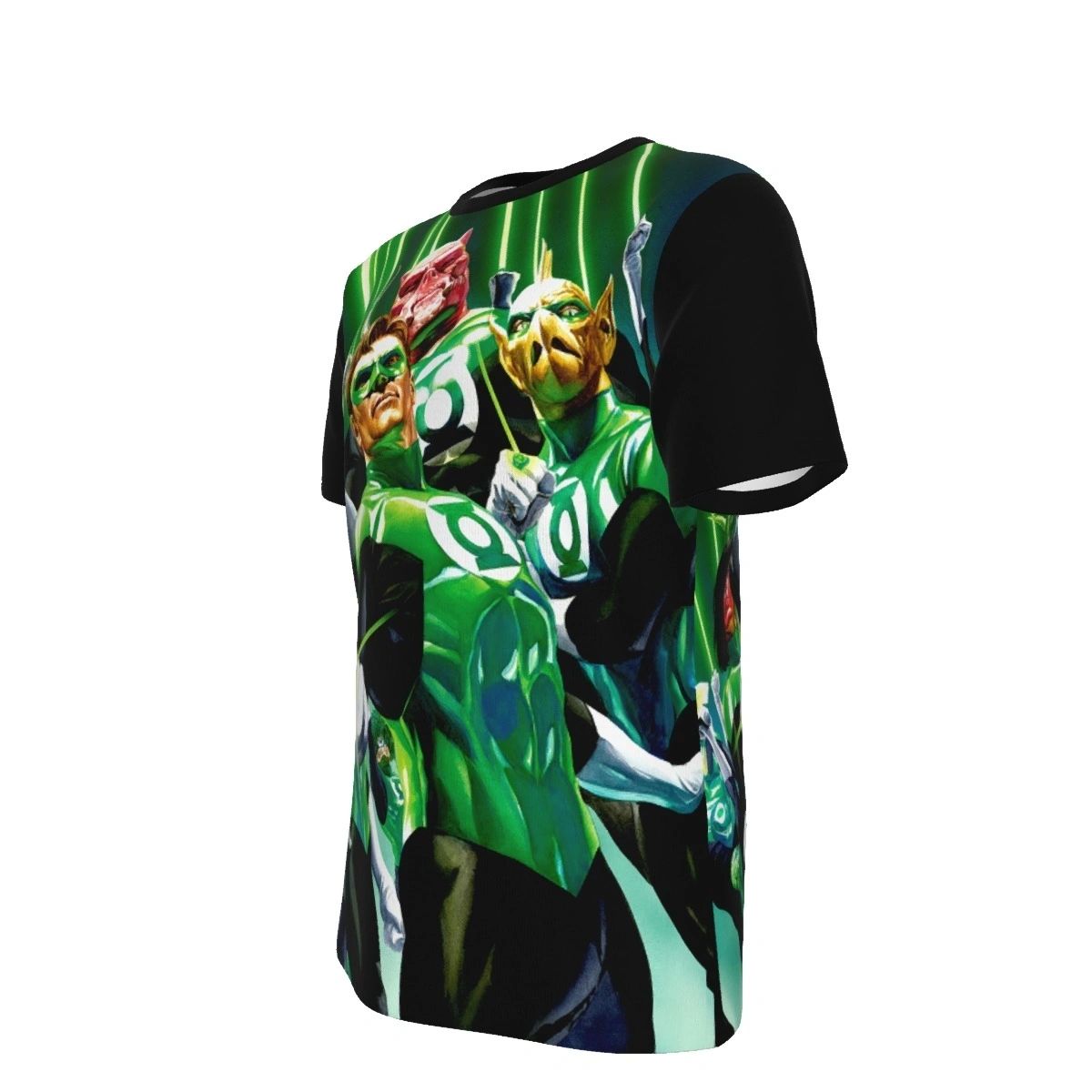 ALEX ROSS' GREEN LANTERN ALL OVER PRINT SHIRT & TANK