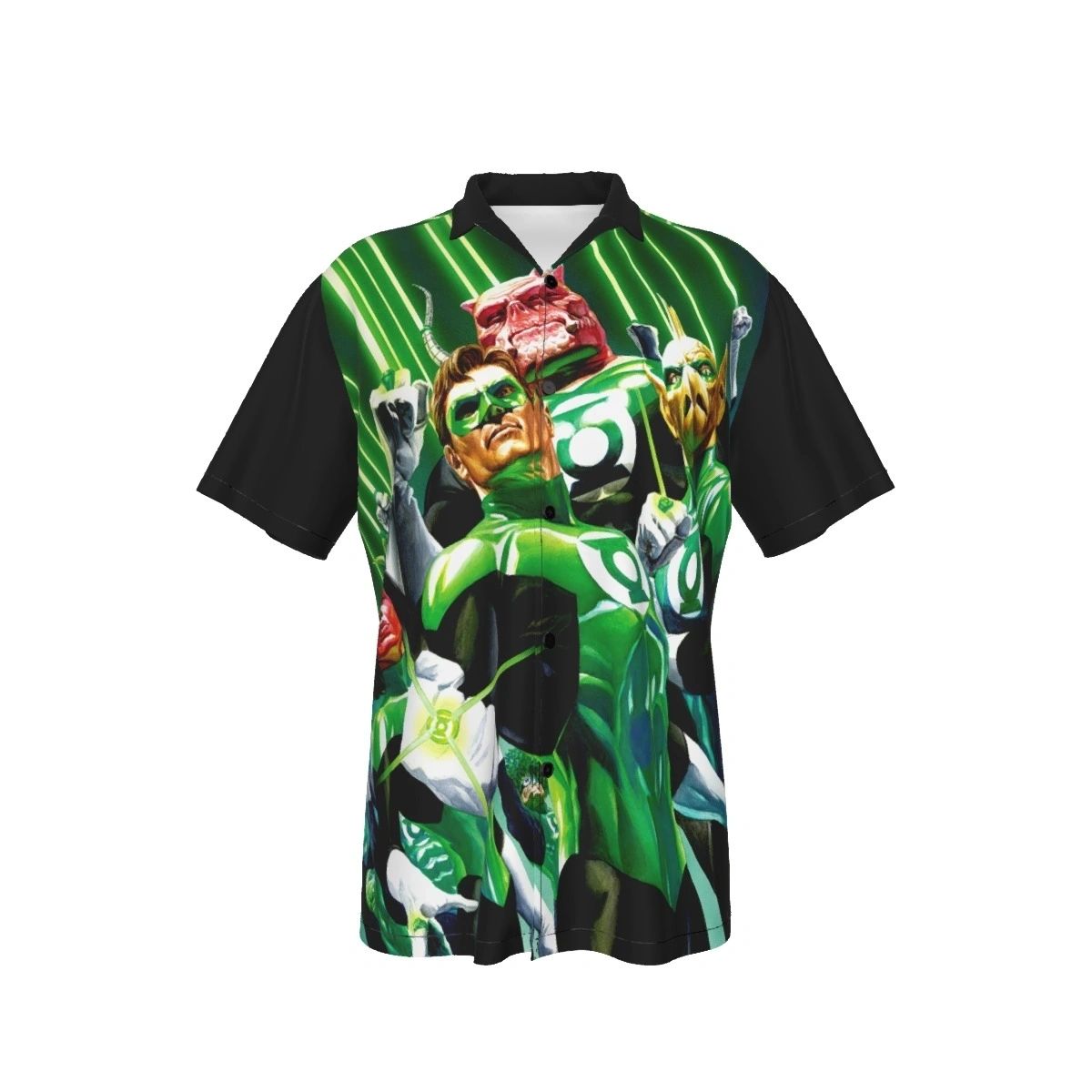 ALEX ROSS' GREEN LANTERN ALL OVER PRINT SHIRT & TANK