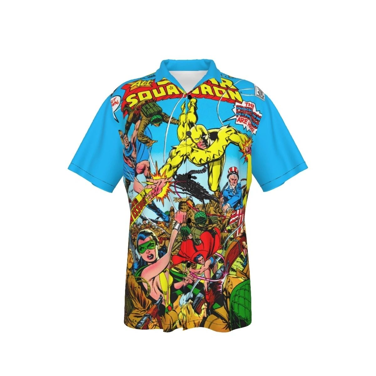 ALL STAR SQUADRON 33 ALL OVER PRINT SHIRT & TANK - PHANTOM LADY