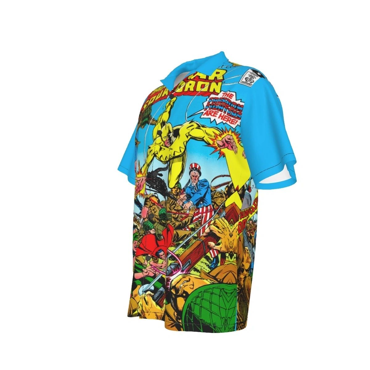 ALL STAR SQUADRON 33 ALL OVER PRINT SHIRT & TANK - PHANTOM LADY