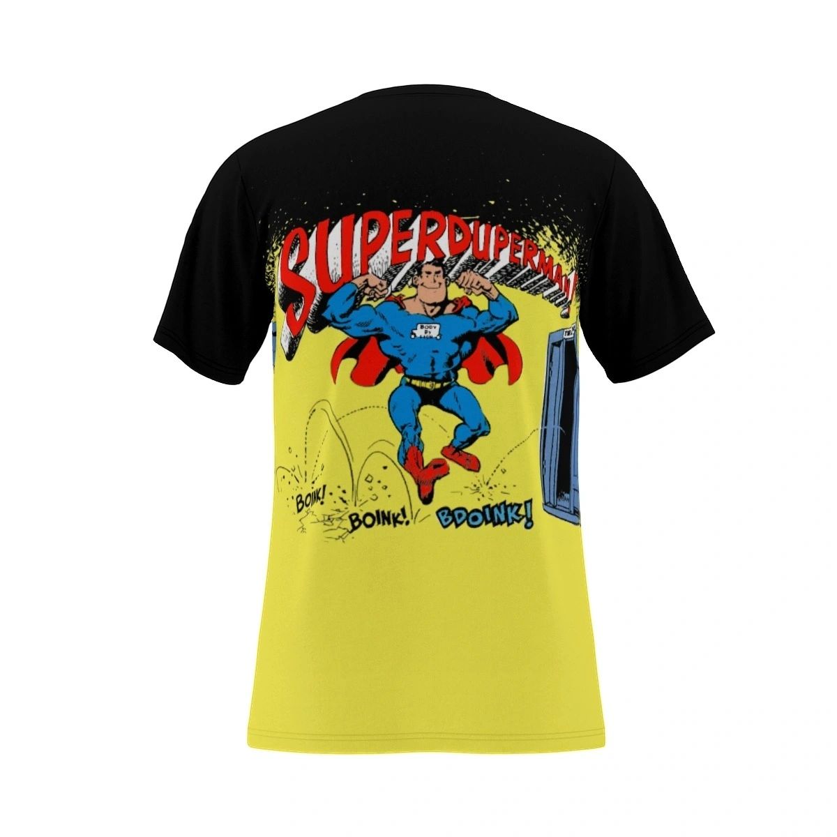 SUPERDUPERMAN ALL OVER PRINT SHIRT & TANK - WALLY WOOD/MAD MAGAZINE