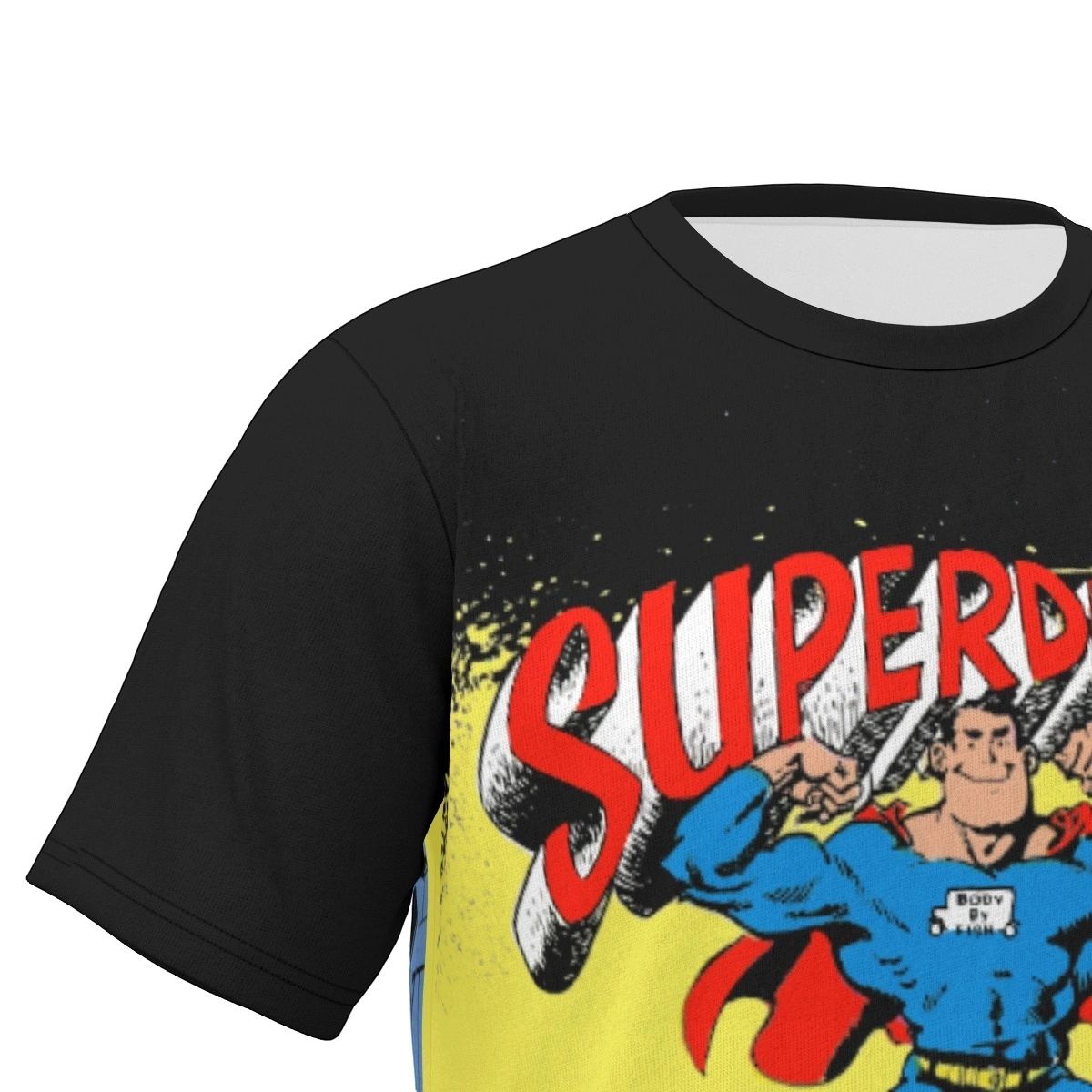 SUPERDUPERMAN ALL OVER PRINT SHIRT & TANK - WALLY WOOD/MAD MAGAZINE
