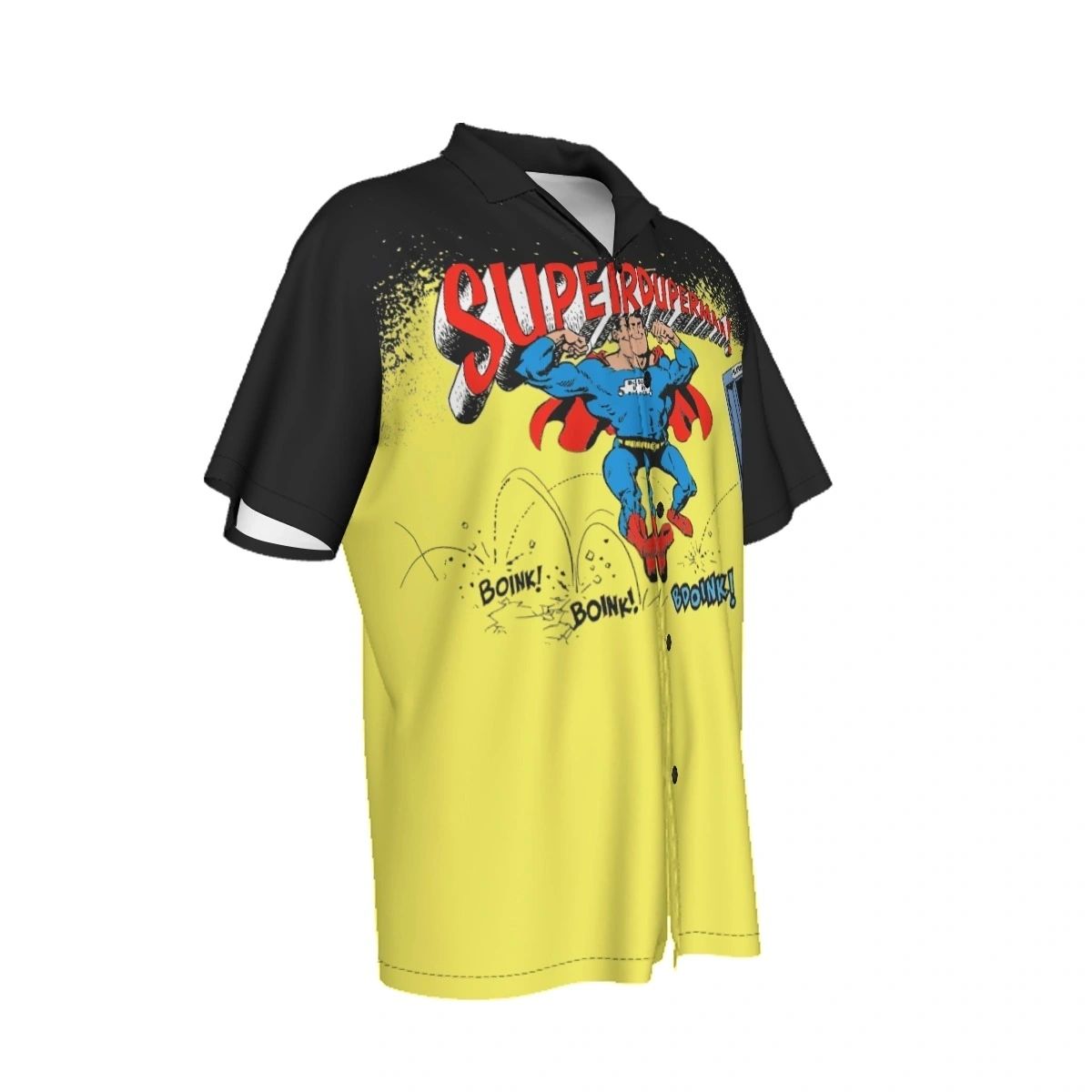 SUPERDUPERMAN ALL OVER PRINT SHIRT & TANK - WALLY WOOD/MAD MAGAZINE