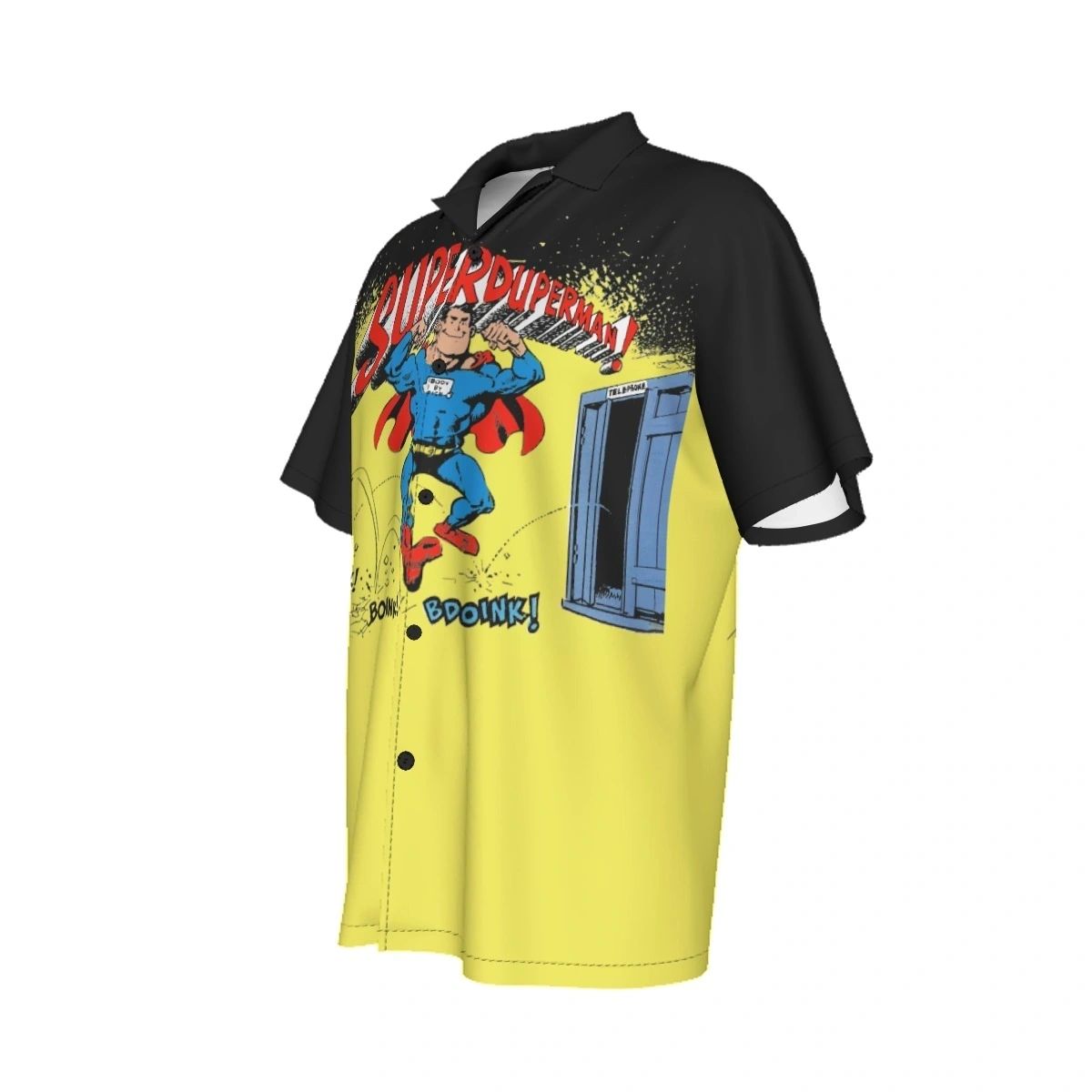 SUPERDUPERMAN ALL OVER PRINT SHIRT & TANK - WALLY WOOD/MAD MAGAZINE