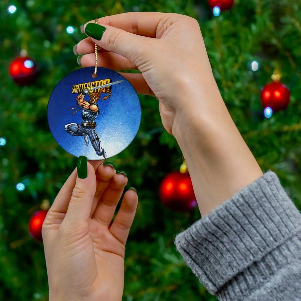 SHATTERSTAR CHRISTMAS TREE ORNAMENT
