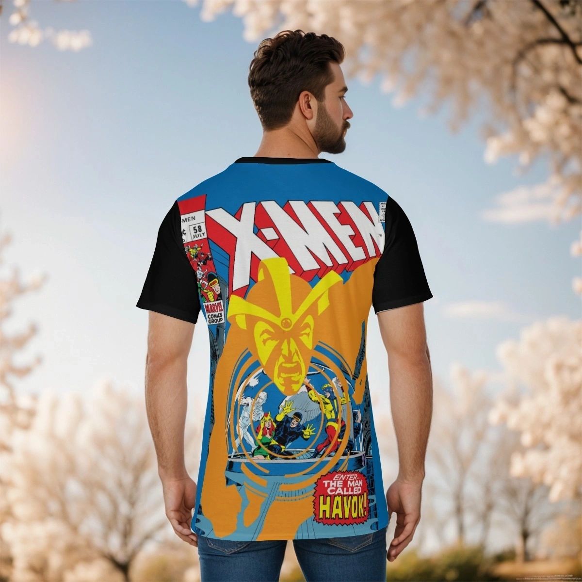 XMEN 58 VAR ALL OVER PRINT SHIRT & TANK - HAVOK