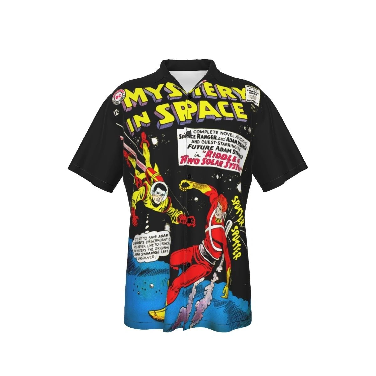 MYSTERY IN SPACE 58 ALL OVER PRINT SHIRT & TANK - ADAM STRANGE & SPACE RANGER