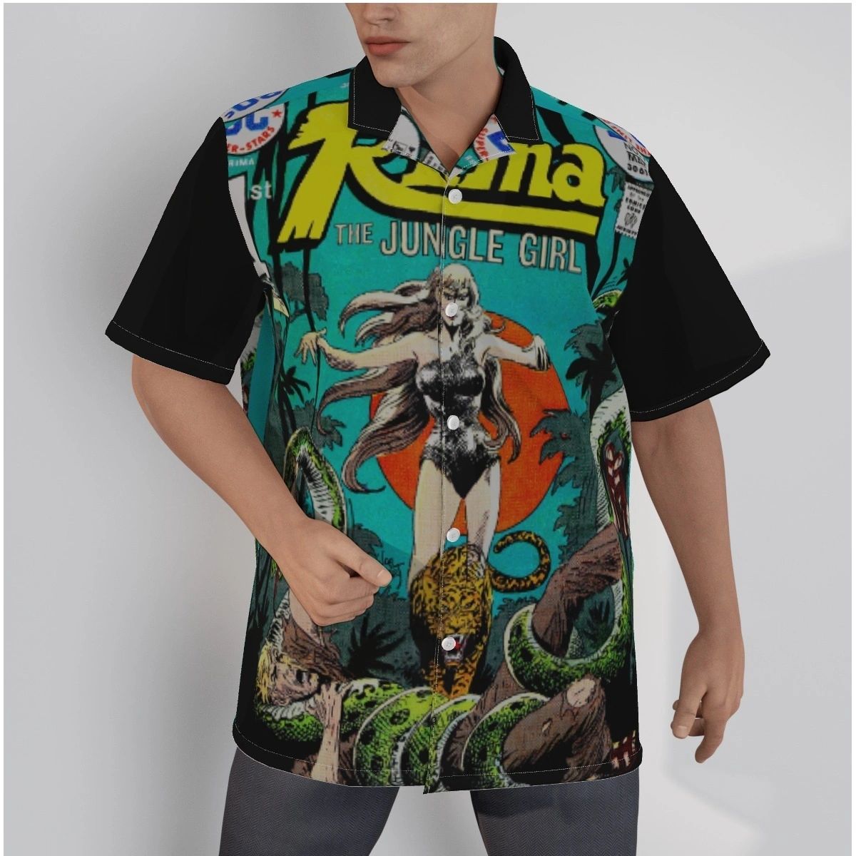 RIMA THE JUNGLE GIRL 1 ALL OVER PRINT SHIRT & TANK