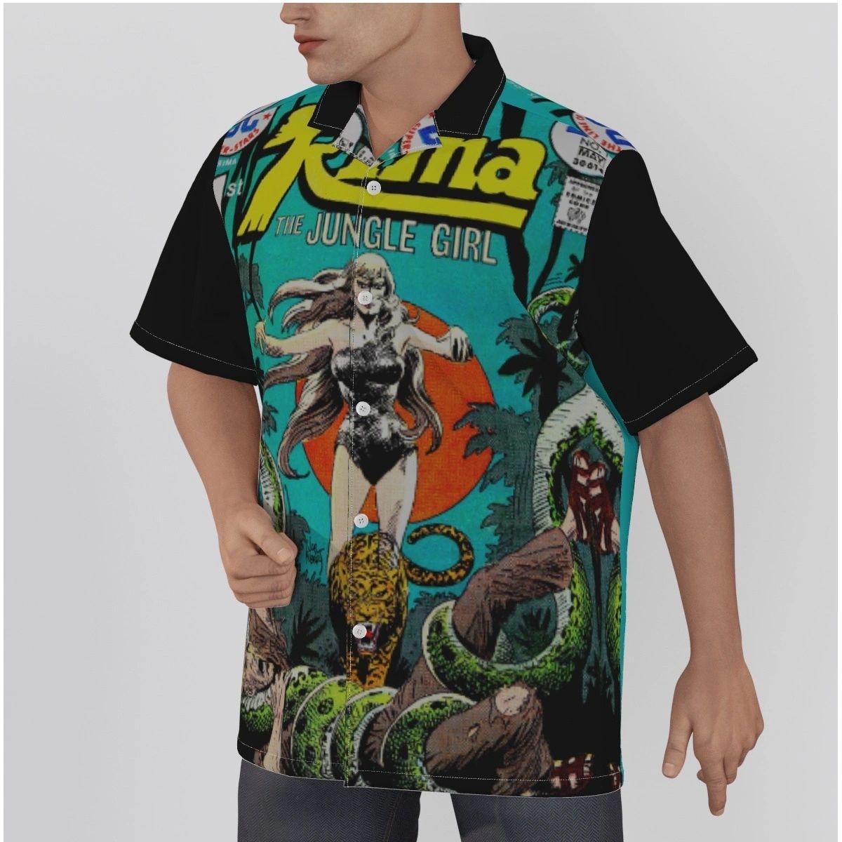 RIMA THE JUNGLE GIRL 1 ALL OVER PRINT SHIRT & TANK