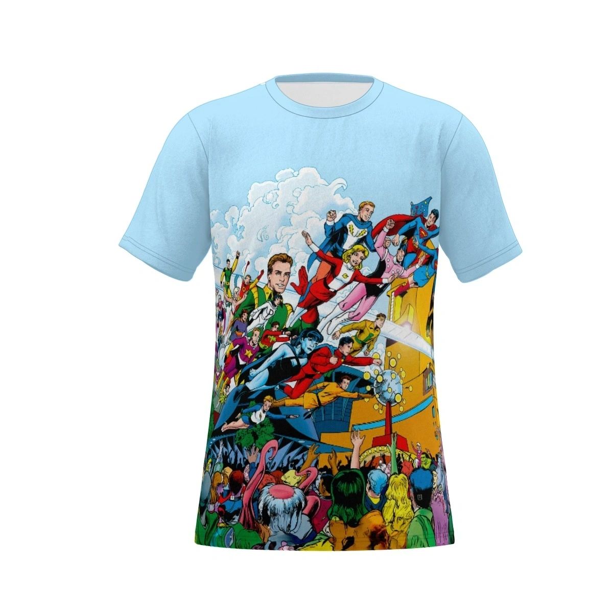 SILVER AGE LEGION ALL OVER PRINT SHIRT & TANK - JEFF MOY ART