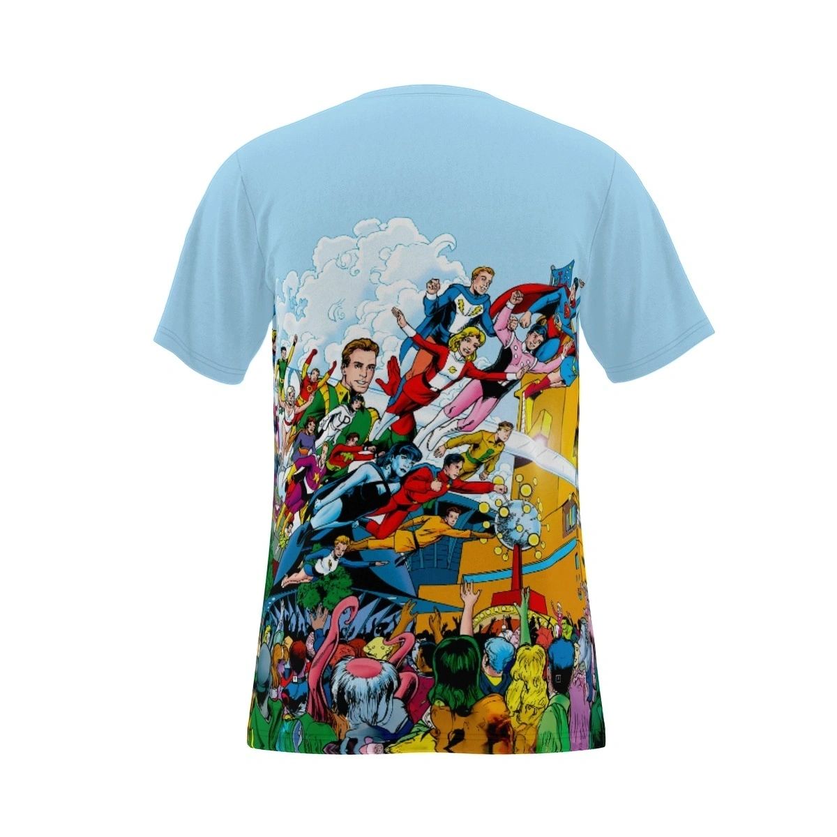 SILVER AGE LEGION ALL OVER PRINT SHIRT & TANK - JEFF MOY ART