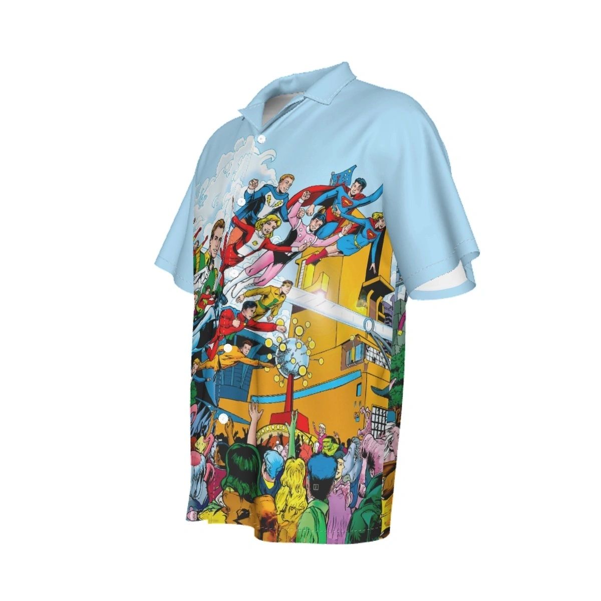 SILVER AGE LEGION ALL OVER PRINT SHIRT & TANK - JEFF MOY ART