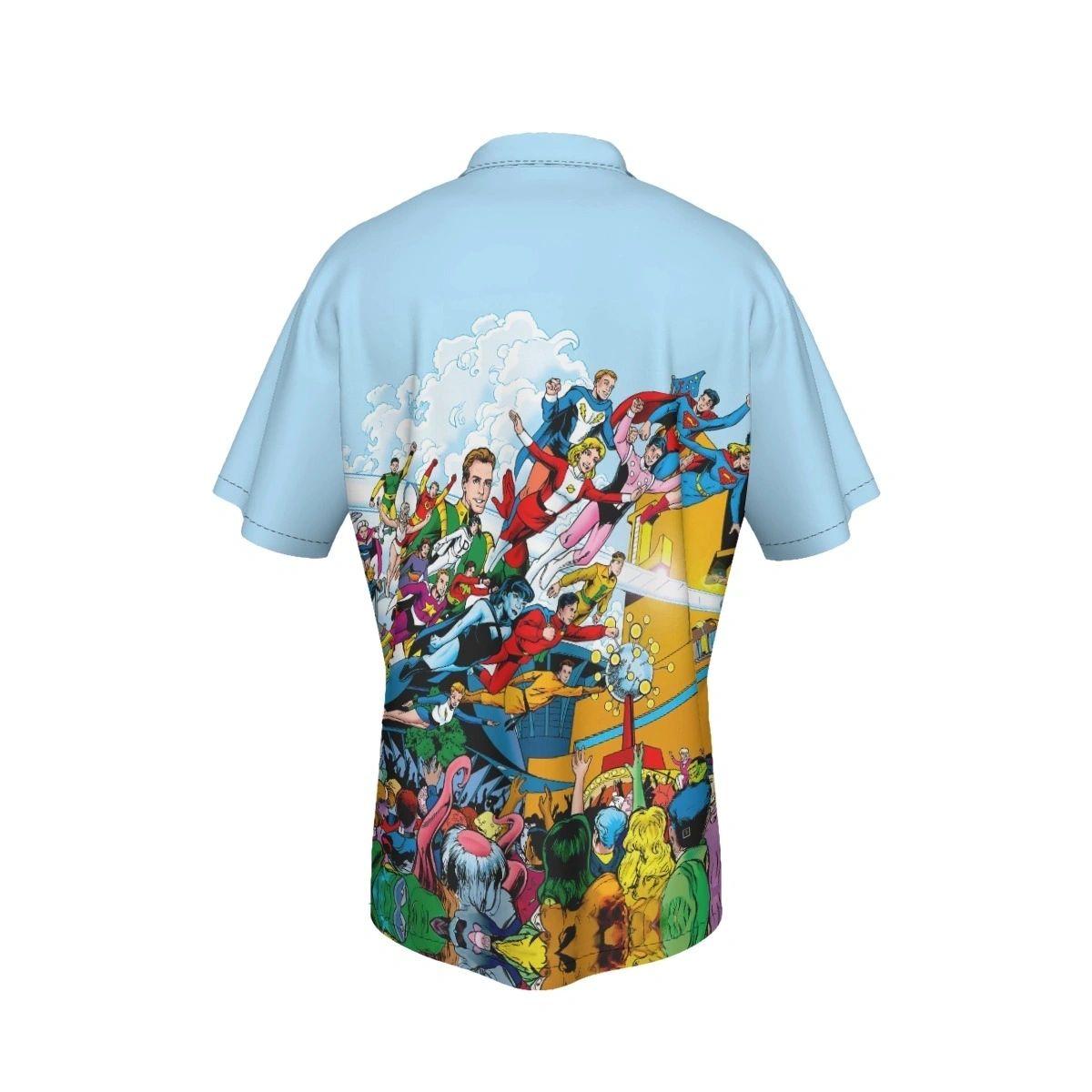 SILVER AGE LEGION ALL OVER PRINT SHIRT & TANK - JEFF MOY ART